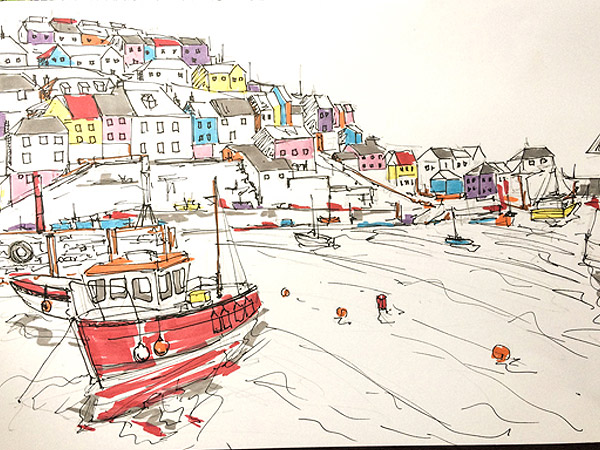 Rough Sketches from Cornwall